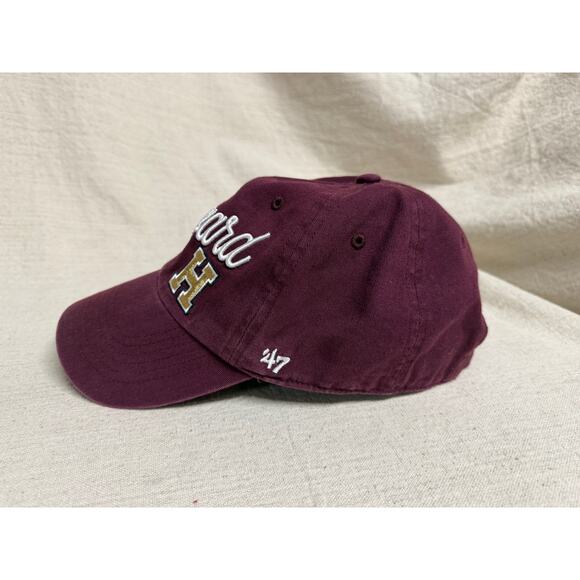 47 Brand Harvard Crimson Women’s Dad Hat Maroon Adjustable Strapback - Picture 3 of 8